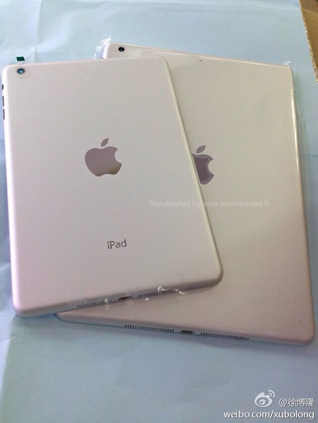 ｢iPad (第5世代)｣のホワイトモデルのものとされる筐体の写真が流出か?!