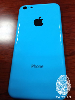 Tactus、｢iPhone 5C｣のブルーモデルの筐体写真を公開