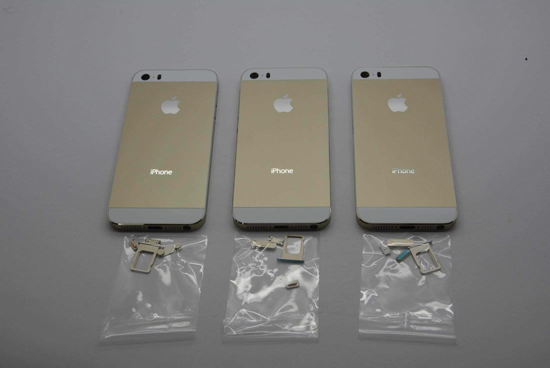 ｢iPhone 5S｣のゴールドモデルの筐体の高解像度画像集