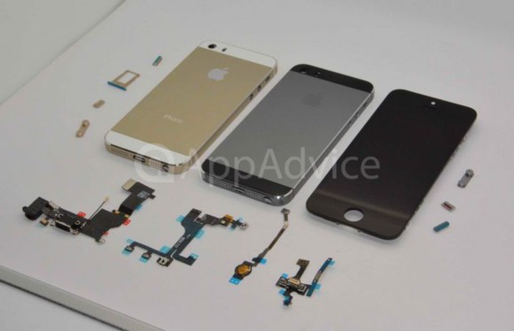 ｢iPhone 5S｣の筐体など各種部品の新たな高解像度写真