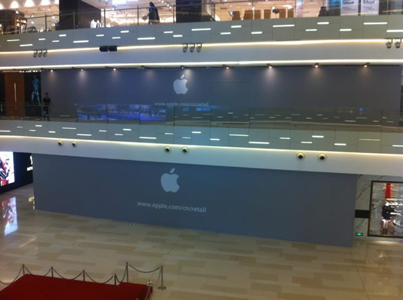 【フォト】中国上海にオープン予定の新しい｢Apple Store｣の現在の様子