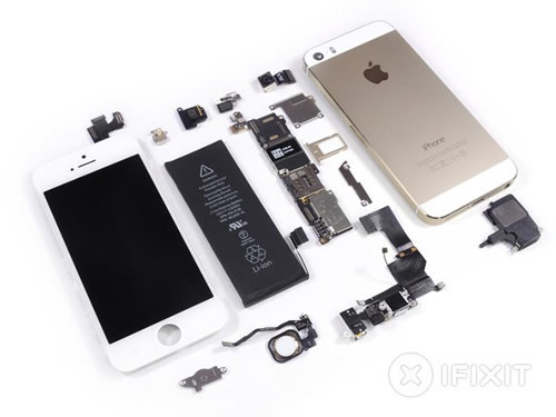 iFixit、｢iPhone 5s｣のゴールドモデルの分解レポートを公開