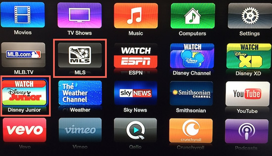 Apple、｢Apple TV｣に｢MLS｣と｢Disney Junior｣のチャンネルを新たに追加（米国限定）