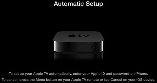 ｢iOS 7｣を搭載したiOSデバイスから｢Apple TV (第3世代)｣のセットアップが可能に