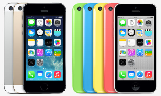Apple、米国での｢iPhone 5s｣と｢iPhone 5c｣のSIMフリー版の価格を公開