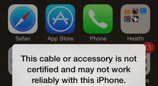 ｢iOS 7｣では非公認のLightningケーブルが動作しなくなる?!