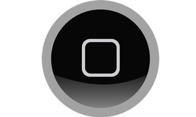 ｢iPhone 5S｣のホームボタンは周囲に銀色のリングがある??
