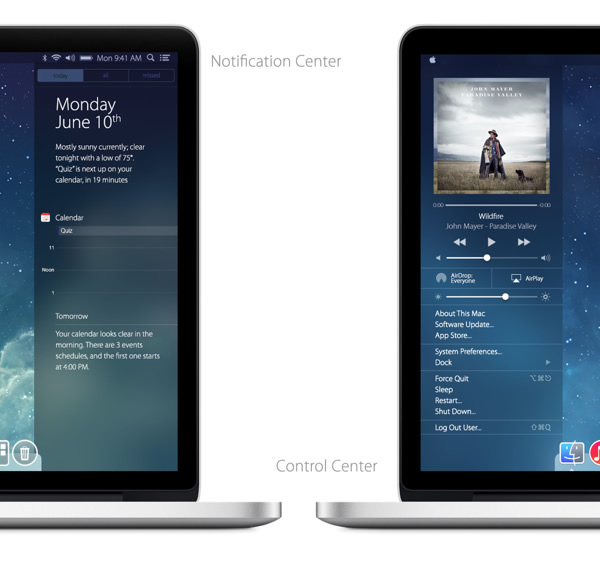 ｢iOS 7｣をベースにした｢OS X｣のコンセプト画像