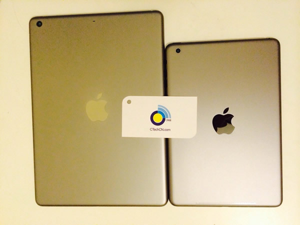 ｢iPad 5｣と｢iPad mini 2｣のゴールドモデルのバックパネルが流出か?!