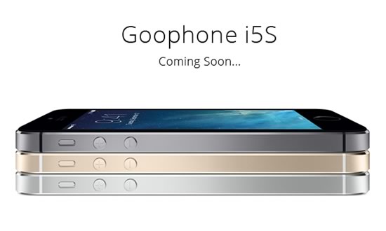 GooPhone、｢iPhone 5s｣のクローンモデルである｢Goophone i5S｣をまもなく発売へ
