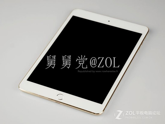 ｢Touch ID｣を搭載した｢iPad mini 2｣の新たな写真が流出