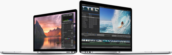 Apple、新型MacBook Pro Retinaディスプレイモデルを販売開始