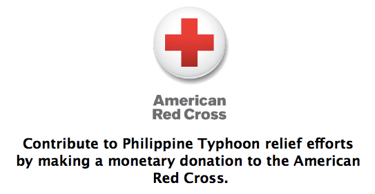 Apple、フィリピンを直撃した台風30号の被災者支援の為に米iTunes Storeで寄付金の受付を開始