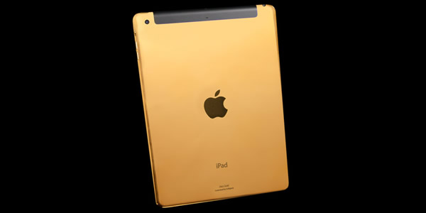 Goldgenie、24金メッキ版の｢iPad Air｣と｢iPad mini Retinaディスプレイモデル｣を発表