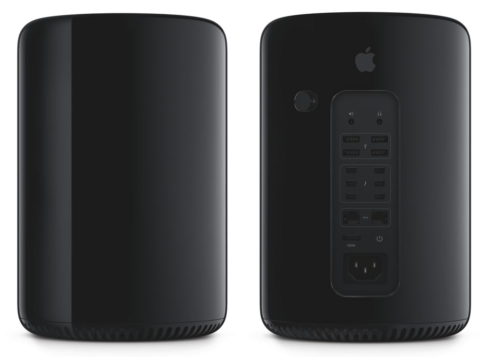 Mac Pro (Late 2013)｣のフルスペックモデルは100万円超だが、ほぼ同じ 