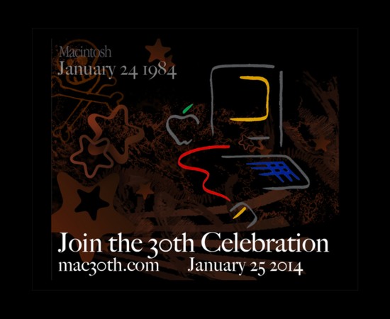 Macworld/iWorldなど、｢Macintosh｣の誕生30周年を記念し来年1月25日に記念祝典を開催へ