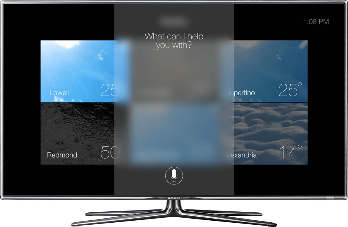 ｢iOS 7｣にインスパイアされた｢Apple TV / iTV｣のUIのコンセプトデザイン