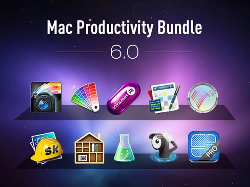 StackSocial、総額484ドルのMac向けアプリ10本を39.99ドルで販売する｢The Mac Productivity Bundle 6.0｣のセールを開催中