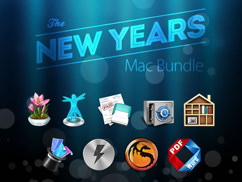 StackSocial、総額約16,000円のMac向けアプリ9本を90％オフで販売する｢The New Year’s Mac Bundle｣のセールを開催中