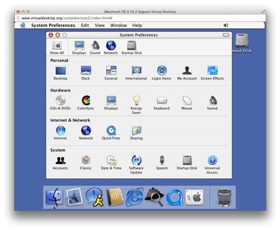 WindowsやMac OSなど歴代の各種OSをブラウザ上で再現可能な4つのサイト