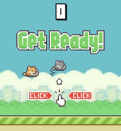 【UPDATE】｢Flappy Bird｣の鳥が犬になっただけのパクリゲーム｢Flappy Doge｣が登場