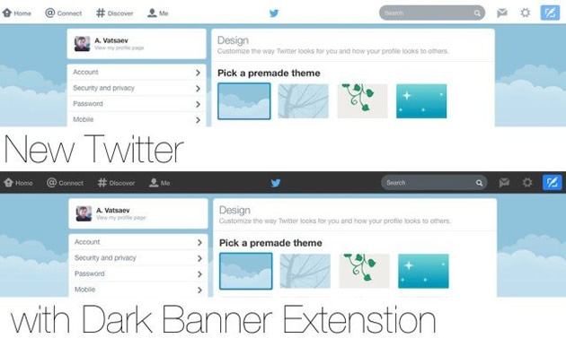 Twitterの新しいサイトデザインを旧デザイン風に戻す｢Safari｣用拡張機能が登場