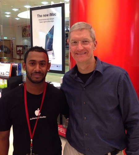 Appleのティム・クックCEOがUAEを訪問 ｰ 同国初の直営店オープンに向け協議か?!