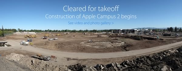 ｢Apple Campus 2｣建設現場の様子を撮影したフォトギャラリー
