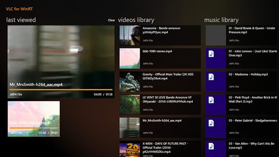 VideoLAN、｢VLC for Windows 8｣を配信開始