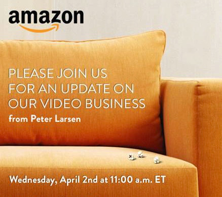 米Amazon、4月2日にビデオ事業に関する発表イベントを開催へ