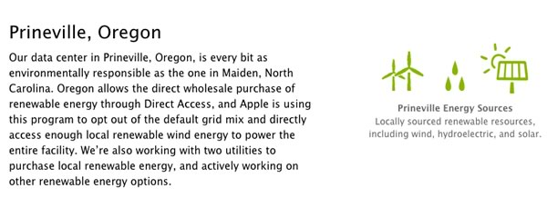 Apple、オレゴン州プラインビルに建設中のデータセンター用として水力発電事業を引き継ぐ