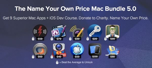 価格は本人次第!? StackSocialが｢The Name Your Own Price Mac Bundle 5.0｣のセールを開催中