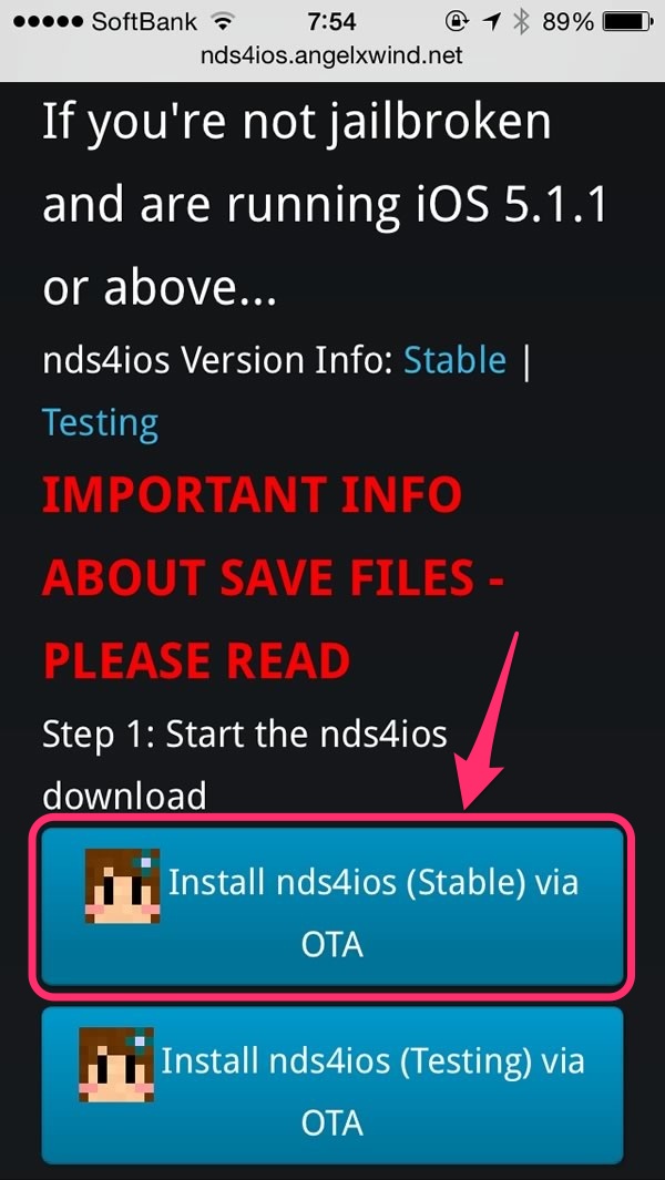 【脱獄不要】ニンテンドーDSエミュレーター｢NDS4iOS｣をiPhone/iPadにインストールする方法