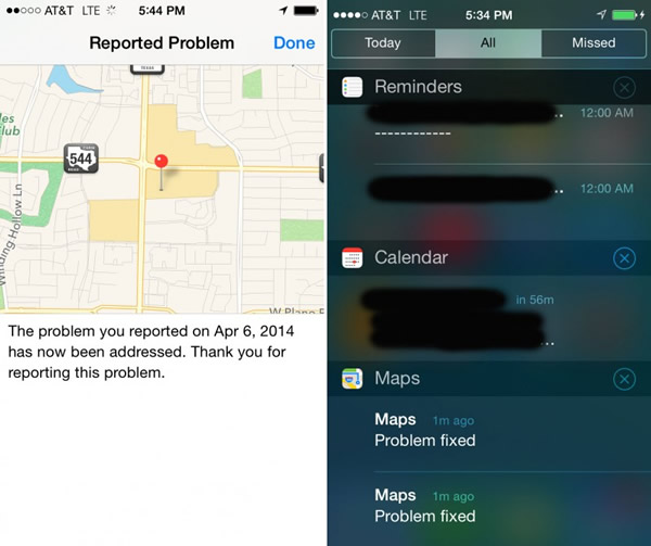 Apple、iOSのマップアプリの問題報告者に対し、修正完了を通知する機能をテスト中か