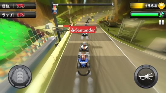 Codemasters、F1をカジュアル路線にデフォルメしたレースゲーム｢F1 レース スターズ｣のiOS版を海外のApp Storeで配信開始