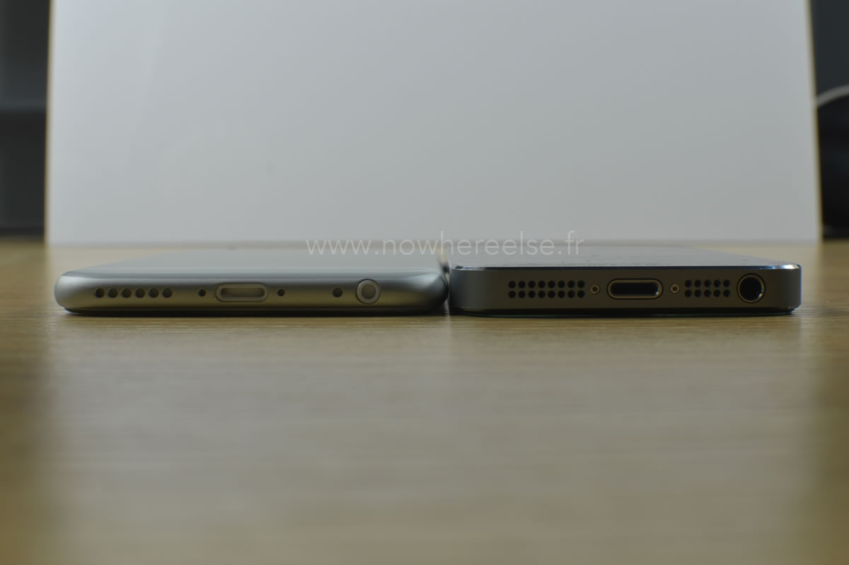 ｢iPhone 6｣のモックアップと｢iPhone 5s｣との比較写真やアルミ製モックアップの写真が新たに公開される