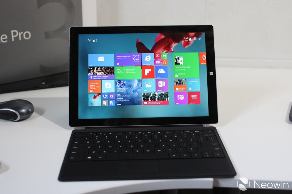 ｢Surface Pro 3｣でも10インチ版Surface用のタイプカバーが利用可能