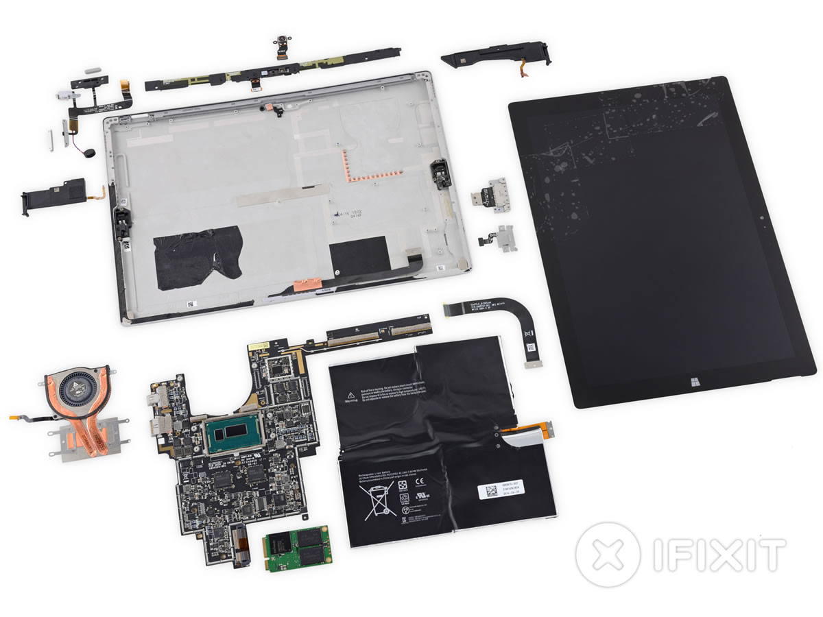iFixit、｢Surface Pro 3｣の分解レポートを公開