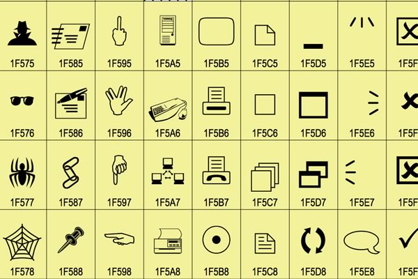｢Unicode 7.0｣で追加された約250種の新しい絵文字のイラスト公開 ｰ 中には怪しい絵文字も…
