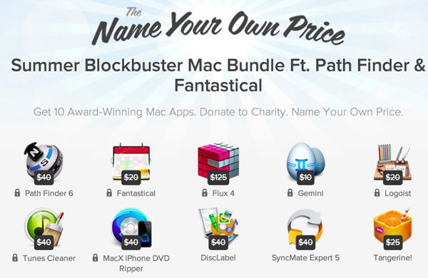 価格は本人次第!! StackSocialがMac向けアプリ10本をまとめた｢The Name Your Own Price｣のセールを開催中
