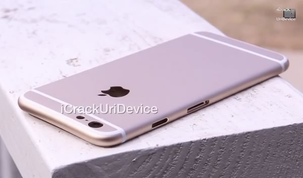 ｢iPhone 6｣の4.7インチモデルのリアケースのハンズオン動画