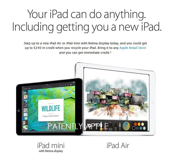 米Apple、現地時間の7月10日より直営店で｢iPad｣の下取りプログラムを開始か