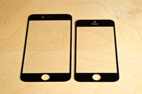 ｢iPhone 6｣のフロントパネルのハンズオン動画 ｰ ｢iPhone 5s｣との比較も