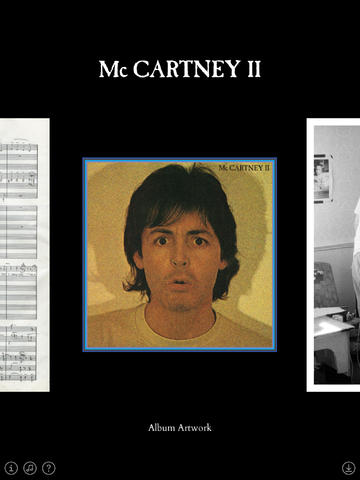 ポール・マッカートニーのアルバムがiPadアプリに ｰ リマスター音源に加え、ビデオや写真なども追加