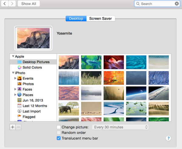 ｢OS X Yosemite Developer Preview 3｣での変更点