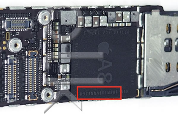 ｢iPhone 6｣のメモリ容量（RAM）は1GBである事が確認される