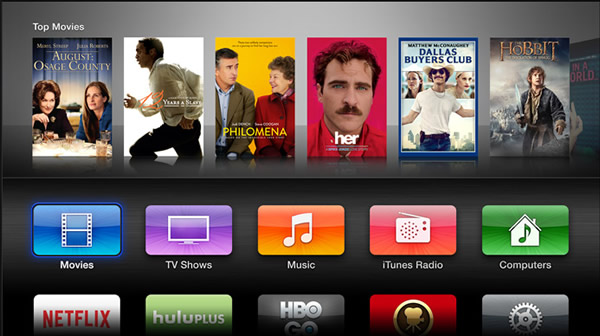 ｢Apple TV｣の最新のベータ版ではアイコンデザインやフォントが変更されている事が明らかに