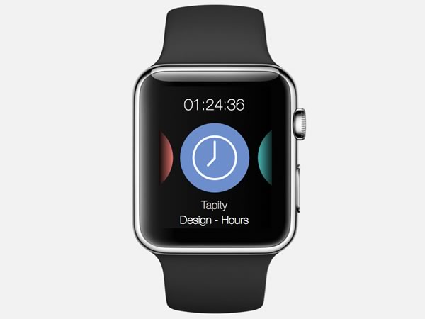 Tapity、iPhone向け時間記録アプリ｢Hours｣を｢Apple Watch｣に対応させる事を発表