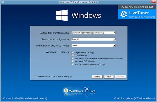 Windows 8 1 8 7 Vista Xp の見た目を Windows 10 風にする無料テーマが登場 気になる 記になる