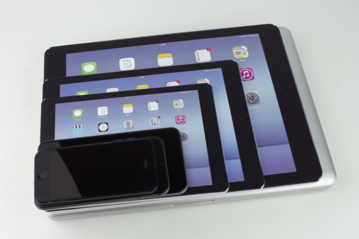 【動画】｢iPad Air Plus｣のモックアップと他のiOSデバイスなどとの大きさ比較